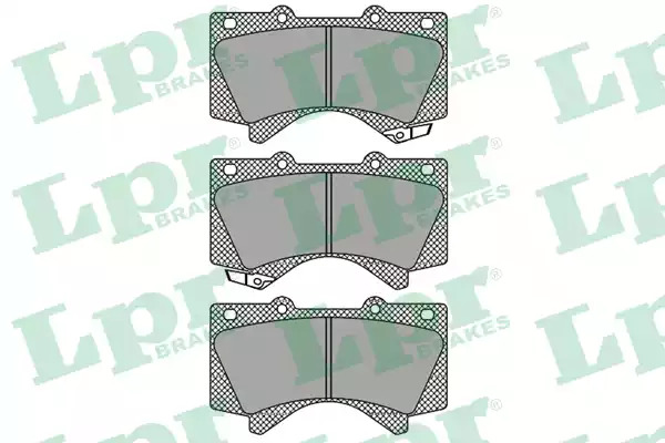 Комплект тормозных колодок LPR 05P1418 (24386, 24394, 24395, 5SP1418)