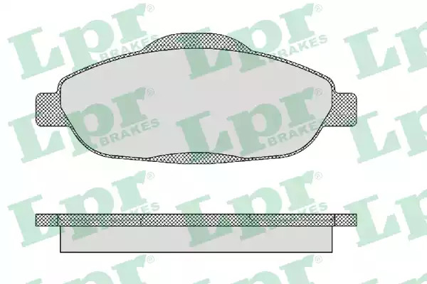 Комплект тормозных колодок LPR 05P1471 (24660, 5SP1471)