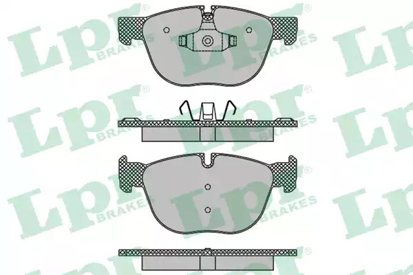 Комплект тормозных колодок LPR 05P1496 (24171, 24170, 5SP1496)