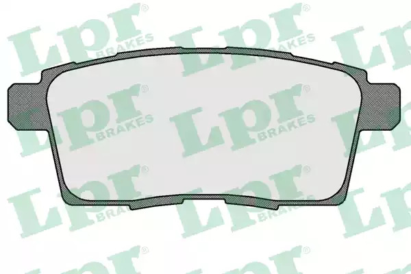 Комплект тормозных колодок LPR 05P1572 (24545, 5SP1572)