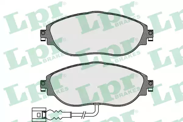 Комплект тормозных колодок LPR 05P1734 (24738, 25217, 5SP1734)