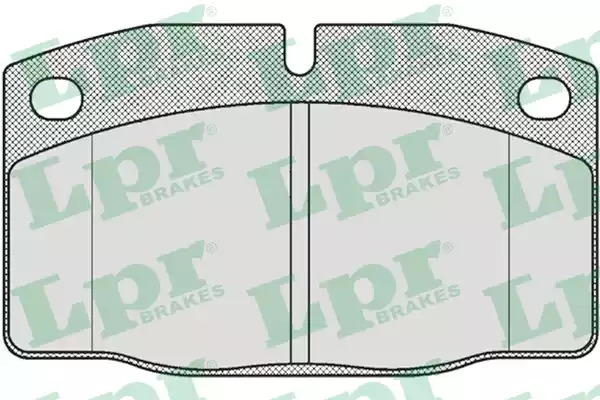 Комплект тормозных колодок LPR 05P190 (20939, 5SP190)