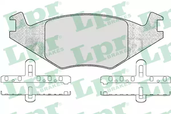 Комплект тормозных колодок LPR 05P223 (20889, 5SP223)