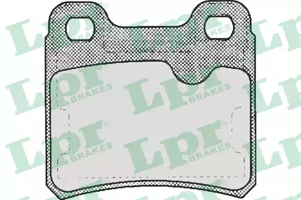 Комплект тормозных колодок LPR 05P333 (21140, 5SP333)