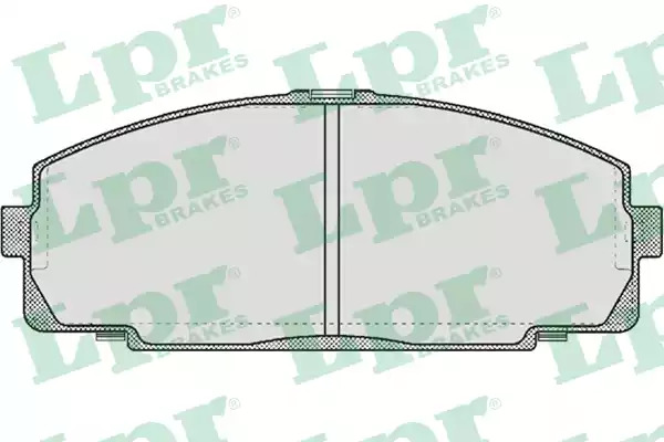 Комплект тормозных колодок LPR 05P577 (21468, 5SP577)