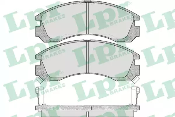 Комплект тормозных колодок LPR 05P578 (21363, 5SP578)