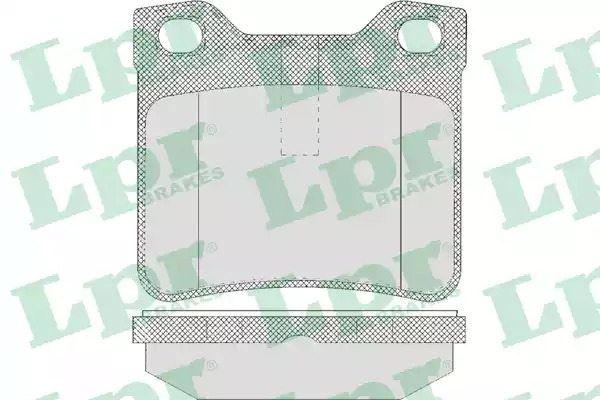 Комплект тормозных колодок LPR 05P622 (21278, 5SP622)