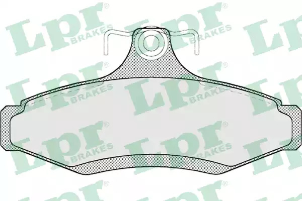 Комплект тормозных колодок LPR 05P694 (23237, 5SP694)