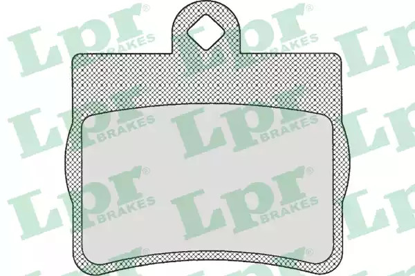 Комплект тормозных колодок LPR 05P725 (21900, 5SP725)