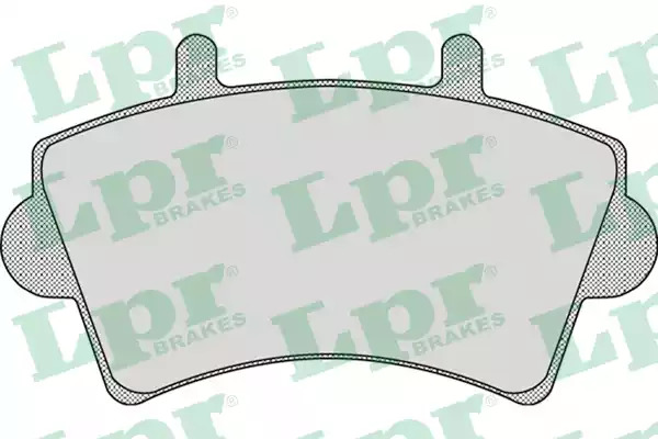 Комплект тормозных колодок LPR 05P884 (23613, 5SP884)