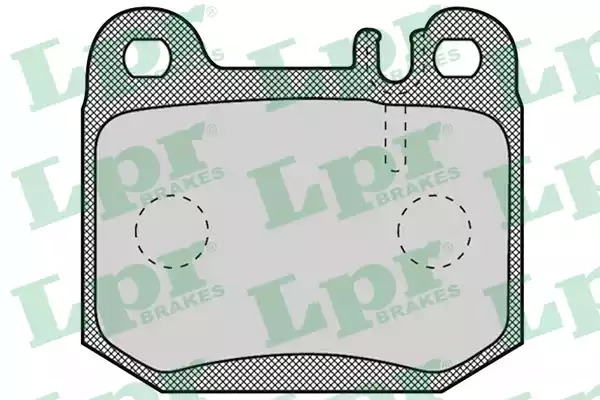 Комплект тормозных колодок LPR 05P901 (23157, 5SP901)