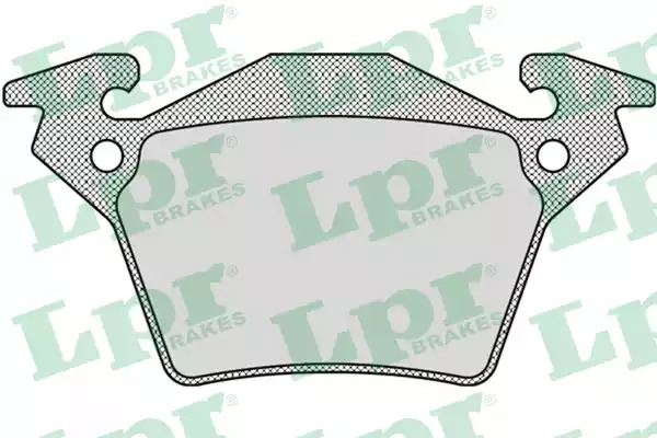 Комплект тормозных колодок LPR 05P948 (23020, 5SP948)