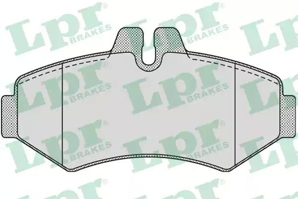 Комплект тормозных колодок LPR 05P956 (23535, 23021, 5SP956)