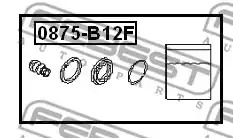 Ремкомплект FEBEST 0875-B12F