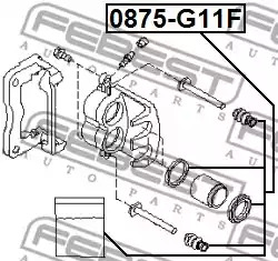 Ремкомплект FEBEST 0875-G11F