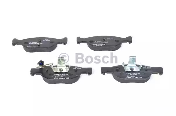 Комплект тормозных колодок BOSCH 0 986 424 246 (BP119, E1 90R-011075/1393, 21930)