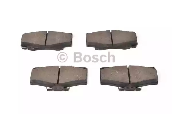 Комплект тормозных колодок BOSCH 0 986 424 268 (BP130, 21 680, 7298D410;7298D436;7549D436;7671D799, 90R-010037/002)