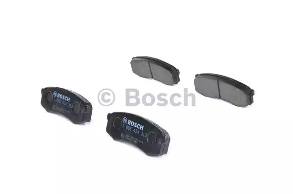 Комплект тормозных колодок BOSCH 0 986 424 313 (BP152, 21 947, 7487D606, 90R-010053/001)