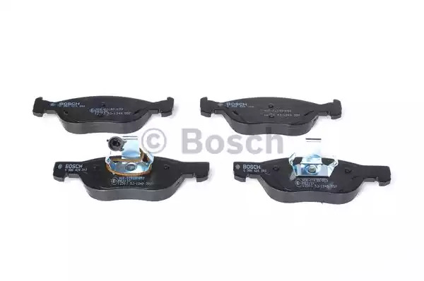 Комплект тормозных колодок BOSCH 0 986 424 362 (BP173, E1 90R-02A0140/0074, 21 927)