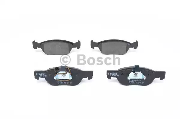 Комплект тормозных колодок BOSCH 0 986 424 362 (BP173, E1 90R-02A0140/0074, 21 927)