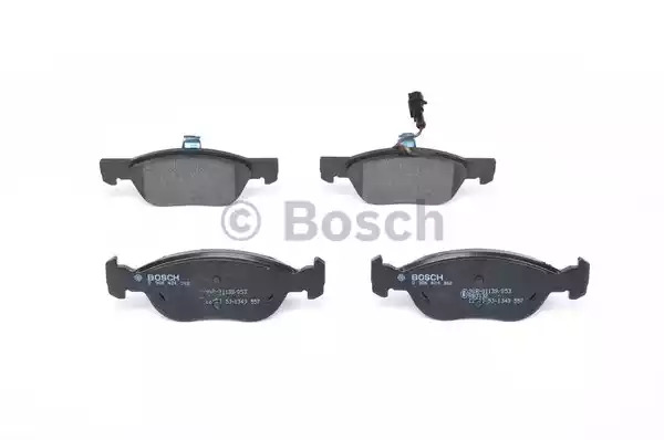 Комплект тормозных колодок BOSCH 0 986 424 362 (BP173, E1 90R-02A0140/0074, 21 927)