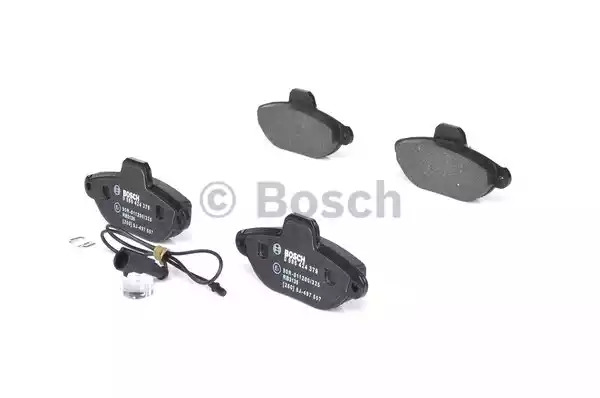 Комплект тормозных колодок BOSCH 0 986 424 379 (BP190, E1 90R-011200/325, 21 436, 8831D1619)