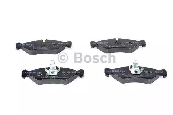 Комплект тормозных колодок BOSCH 0 986 424 463 (BP232, 21 621, 7850D951, 90R-010249/002)