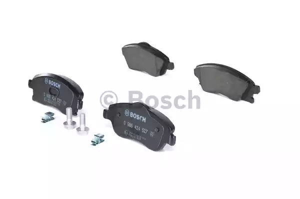 Комплект тормозных колодок BOSCH 0 986 424 527 (BP281, E13 90R-010213/002, 23225, 8290D117)