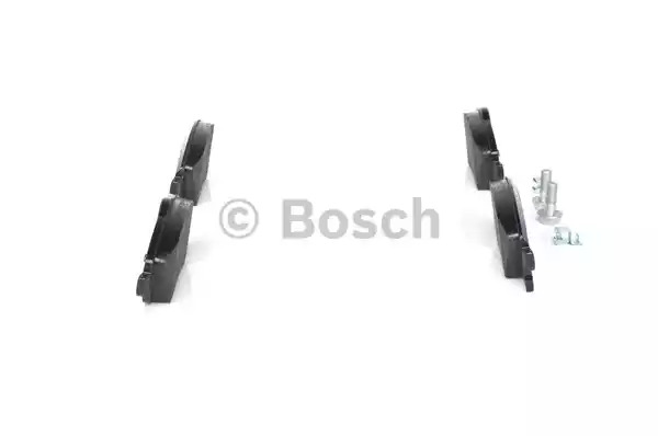 Комплект тормозных колодок BOSCH 0 986 424 527 (BP281, E13 90R-010213/002, 23225, 8290D117)