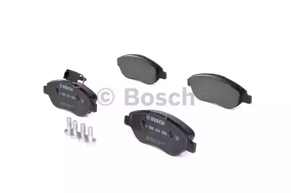 Комплект тормозных колодок BOSCH 0 986 424 595 (BP337, E9 90R - 02A1080/0460, 23 711, 8745D1536)