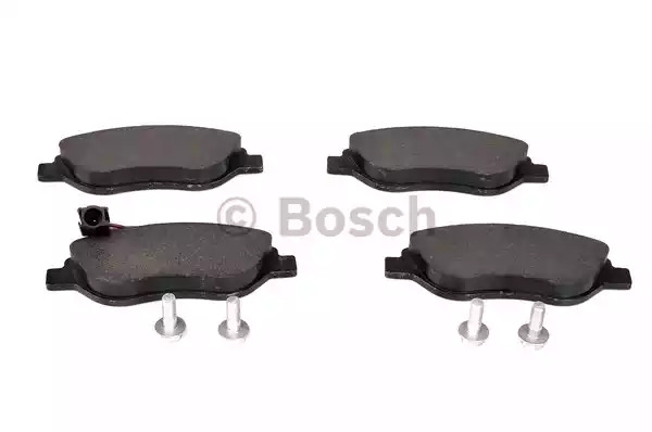 Комплект тормозных колодок BOSCH 0 986 424 595 (BP337, E9 90R - 02A1080/0460, 23 711, 8745D1536)