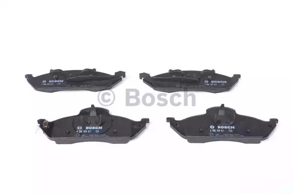 Комплект тормозных колодок BOSCH 0 986 424 611 (BP342, E9 90R-02A1080/3448, 23193)