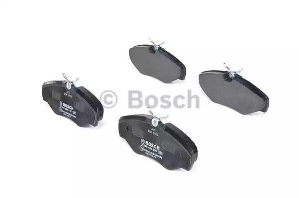 Комплект тормозных колодок BOSCH 0 986 424 636 (BP355, E9 90R - 02A0904/0458, 23248)