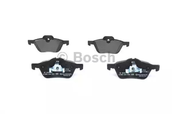 Комплект тормозных колодок BOSCH 0 986 424 652 (BP368, 23281, 7841D939, 90R011199/037)