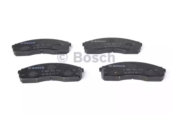 Комплект тормозных колодок BOSCH 0 986 424 714 (BP426, 23 649, 90R-010135/004)