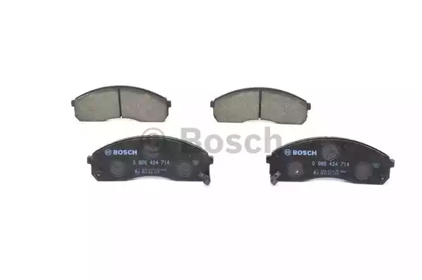 Комплект тормозных колодок BOSCH 0 986 424 714 (BP426, 23 649, 90R-010135/004)