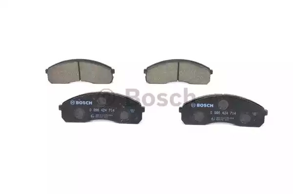 Комплект тормозных колодок BOSCH 0 986 424 714 (BP426, 23 649, 90R-010135/004)