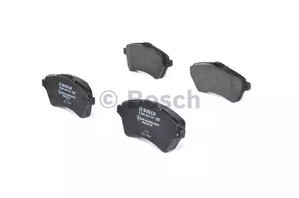 Комплект тормозных колодок BOSCH 0 986 424 721 (BP432, E9 90R-02A0904/0892, 23615, 7827D926)