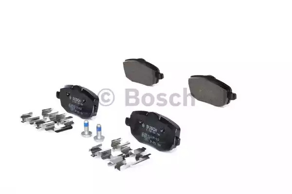 Комплект тормозных колодок BOSCH 0 986 424 792 (BP933, E1 90R-011195/023, 24 073)