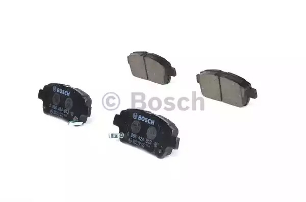 Комплект тормозных колодок BOSCH 0 986 424 803 (BP970, E9 90R-01899/183, 23510)