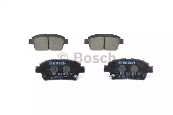 Комплект тормозных колодок BOSCH 0 986 424 803 (BP970, E9 90R-01899/183, 23510)