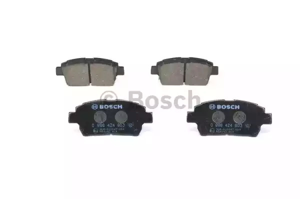 Комплект тормозных колодок BOSCH 0 986 424 803 (BP970, E9 90R-01899/183, 23510)