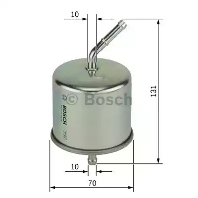 Фильтр BOSCH 0 986 450 105 (F 0105)