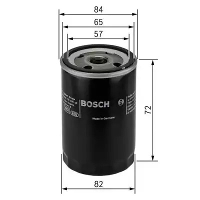 Фильтр BOSCH 0 986 452 019 (P 2019)