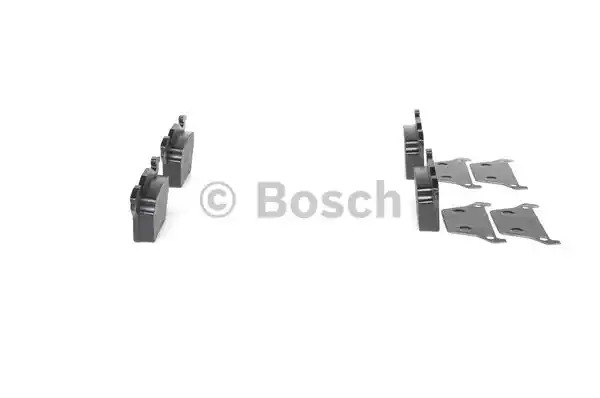 Комплект тормозных колодок BOSCH 0 986 460 002 (BP489, E1 90R-011195/043, 23 020)