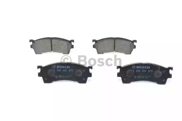 Комплект тормозных колодок BOSCH 0 986 460 975 (BP544, E3 90R-01 0/715, 21755)