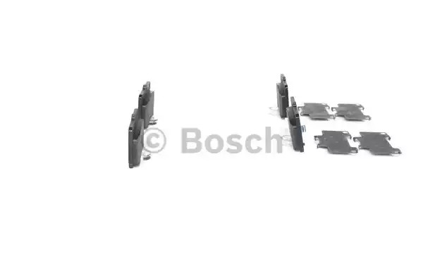 Комплект тормозных колодок BOSCH 0 986 461 141 (BP590, E3 90R-01 0/724, 21655, 7219AD46; 7219D466; 7613D466)