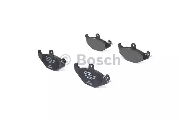 Комплект тормозных колодок BOSCH 0 986 461 148 (BP597, E1-90R011075/1163, 20410)