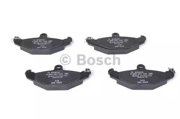 Комплект тормозных колодок BOSCH 0 986 461 148 (BP597, E1-90R011075/1163, 20410)