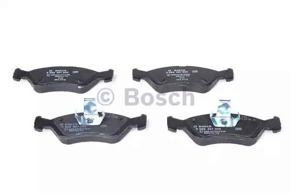 Комплект тормозных колодок BOSCH 0 986 491 900 (BP788, E1 90R - 011075/846, 21 190, 7666D796)